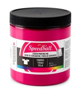 Speedball Fabric Screen Printing Ink PROCES MAGENTA - farba do sitodruku na tkaninach