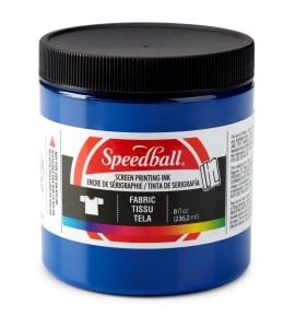 Speedball Fabric Screen Printing Ink PROCES CYAN - farba do sitodruku na tkaninach
