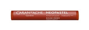 Caran d'Ache Neopastel 075 Indian Red - pastel olejna