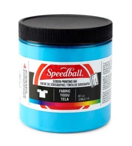 Speedball Fabric Screen Printing Ink PEACOCK BLUE - farba do sitodruku na tkaninach
