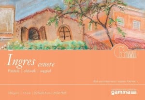 Blok do pasteli Ingres 160g 15ark Cenere