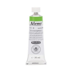 Schmincke Norma Professional Oils Permanent Yellowish-Green - farba olejna