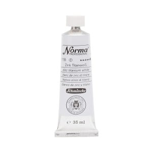 Schmincke Norma Professional Oils Zinc Titanium White - farba olejna