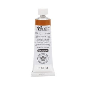 Schmincke Norma Professional Oils Raw Light Ochre - farba olejna
