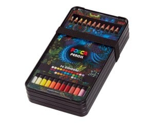 Posca Pencil 36 kolorów - komplet kredek olejnych