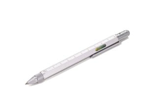 TROIKA Construction Srebrny - długopis wielozadaniowy