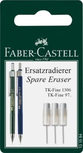 Faber-Castell Zapasowe gumki do ołówków automatycznych 3szt