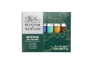 W&N Winton Oil Intro Set 6X21ml - komplet farb olejnych