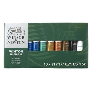 W&N Winton Oil Basic Set 10X21ml - komplet farb olejnych