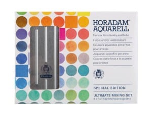 Schmincke Horadam Aquarelle Ultimate Mixing set 9x1/2 kostki- komplet farb akwarelowych