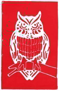 320 Vermilion Red, Linoprint Aqua Schmincke