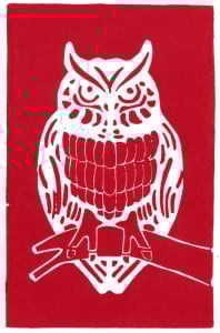 325 Carmine Red, Linoprint Aqua Schmincke