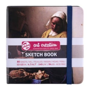 Art Creation Sketch Book MILKMAID 140g 80 ark - szkicownik książkowy
