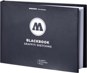 Molotow Blackbook Graffiti Sketching 90g 68ark.- blok uniwersalny (mix media)