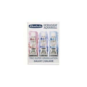 Schmincke Horadam Supergranulating TRIO "Galaxy" 3x5ml - komplet akwareli super granulujących