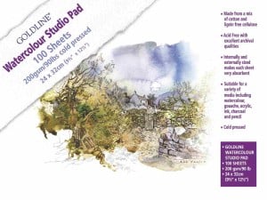 Clairefontaine Goldline Studio Pad CP 200g 100ark - blok akwarelowy