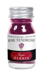 Atrament J.Herbin Ink Tenderness Rose Pink 10ml