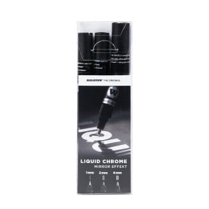 Molotow LIQUID CHROME Markers Set 3szt - komplet markerów płynny chrom