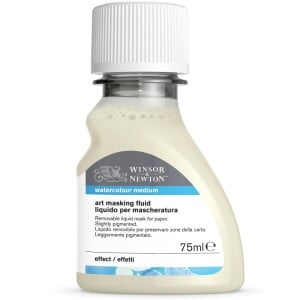 W&N Art Masking Fluid - medium akwarelowe Płyn maskujący (żółty)