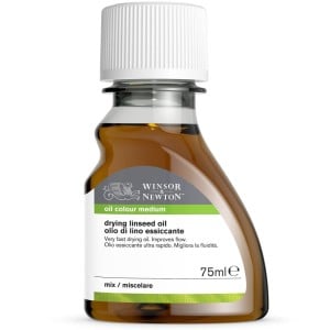 W&N Drying Linseed Oil - olej lniany szybkoschnący