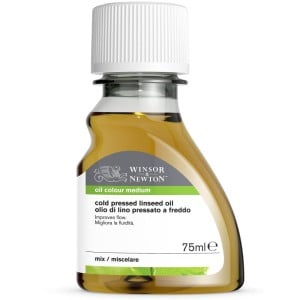 W&N Cold Pressed Linseed Oil - olej lniany tłoczony na zimno