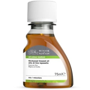 W&N Thicked  Linseed Oil - olej lniany zagęszczony