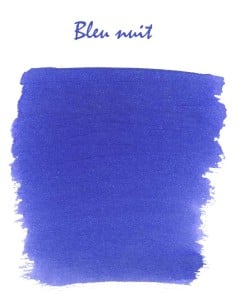 Naboje J.Herbin Writing Ink Night Blue 6szt - naboje z atramentem do piór wiecznych