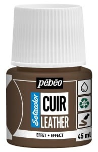 Pebeo Setacolor Leather 45ml 32 METAL BRONZE - farba do skóry