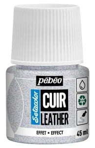 Pebeo Setacolor Leather 45ml 38 GLITTER IRIDESCENT - farba do skóry