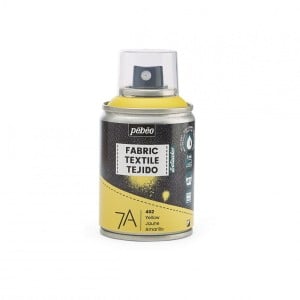 Pebeo 7A Farbic Spray 100ml YELLOW - farba do tkanin w sprayu
