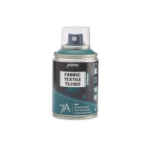 Pebeo 7A Farbic Spray 100ml EMERALD GREEN - farba do tkanin w sprayu