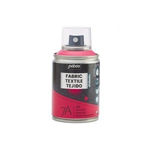 Pebeo 7A Farbic Spray 100ml FLUO PINK - farba do tkanin w sprayu