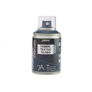 Pebeo 7A Farbic Spray 100ml Col.21 MIDNIGHT BLUE - farba do tkanin w sprayu