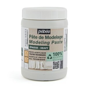 Pebeo STUDIO GREEN Heavy Modeling Paste - mocna pasta modelująca