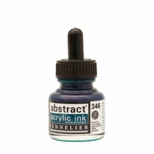 346 CHINES BLUE, tusz akrylowy Abstract Sennelier
