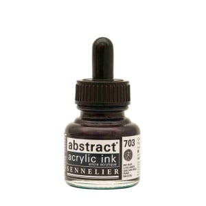 703 PAYNES GREY, tusz akrylowy Abstract Sennelier