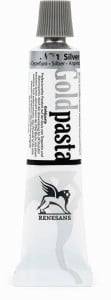 Goldpasta 01 Silver 20ml -  pasta pozłotnicza