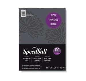 Speedball Printmasters Paper 100 ark - papier do odbitek graficznych
