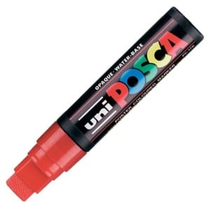 Posca Marker PC-17K Uni CZERWONY