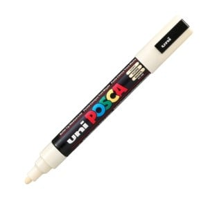 Posca Marker PC-5M Uni KOŚĆ SŁONIOWA