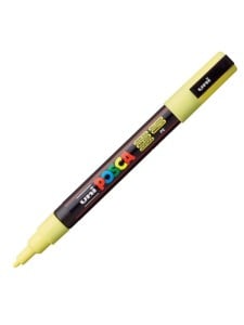 Posca Marker PC-3M Uni PASTELOWY ŻÓŁTY