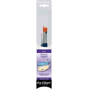 Da Vinci Hobby&Craft Allaround Synthetic brush Set 4206 - komplet 3 pędzli syntetycznych