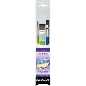 Da VinciHobby Home Deco brush Set 5292 - komplet 3 pędzli syntetycznych