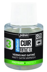 Pebeo Setacolor Leather Varnish Mat-Satin 110ml - werniks do skóry matowy/satynowy