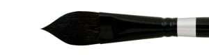 Black Velvet 3009S Oval Wash r.3/4" - Silver Brush pędzel akwarelowy syntetyczny