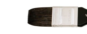 Black Velvet 3014S Wide Wash Blender r.1" - Silver Brush pędzel akwarelowy syntetyczny