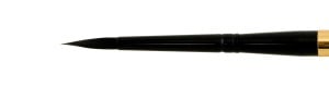 Black Velvet 3100ST Travel Round r.6 - Silver Brush pędzel akwarelowy syntetyczny