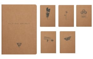 Clairefontaine Flying Sprit Sketchbook Ivory 90g 50/60ark - szkicownik z szytym grzbietem