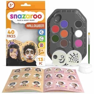 Snazaroo "Halloween" set 13 elementów - komplet farb do twarzy