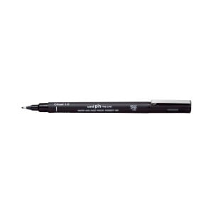 uni Pin Chisel Tip BLACK 1,0 mm - pisak rysunkowy